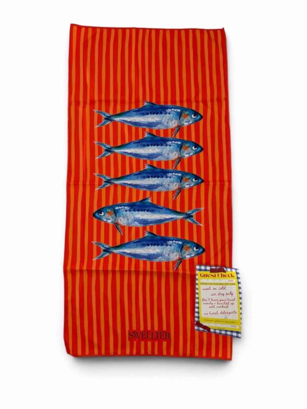 Swellter mini go fish towel new with packaging